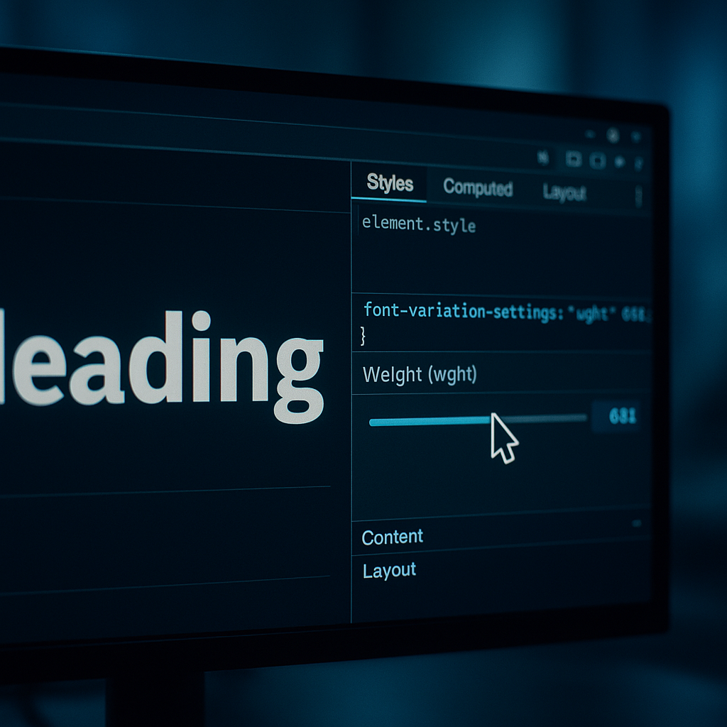 Variable Fonts and the Future of Web Typography: A Developer’s Deep Dive