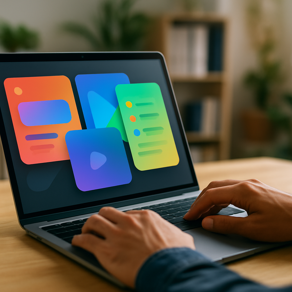 Close-up of UI prototyping workflow relevant to Figma vs Framer 2026 comparison